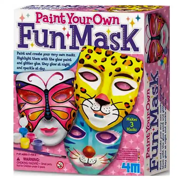 4M Máscara Paint Your Own Mask Pintar