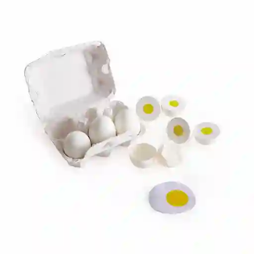 Hape Juguete Cocina E3156 Egg Carton Huevos