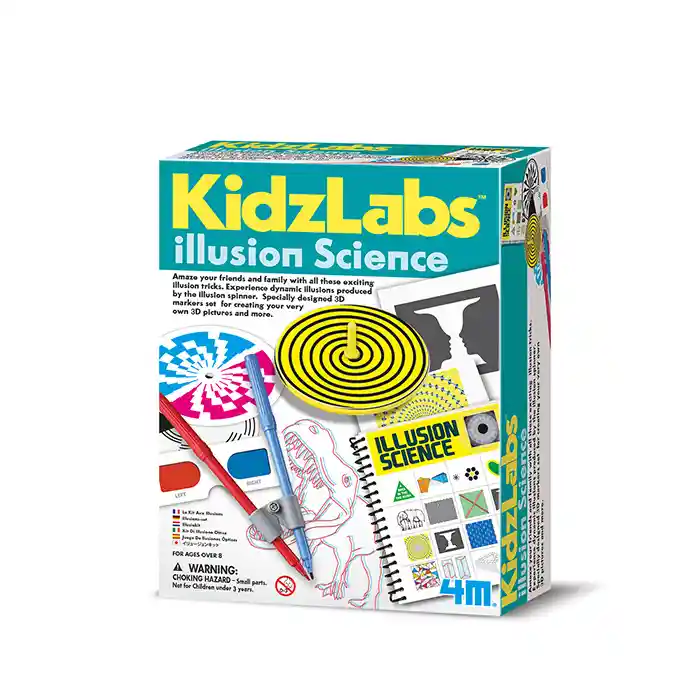4M Juguete Kidz Labs Illusion Science Ciencia de Ilusión