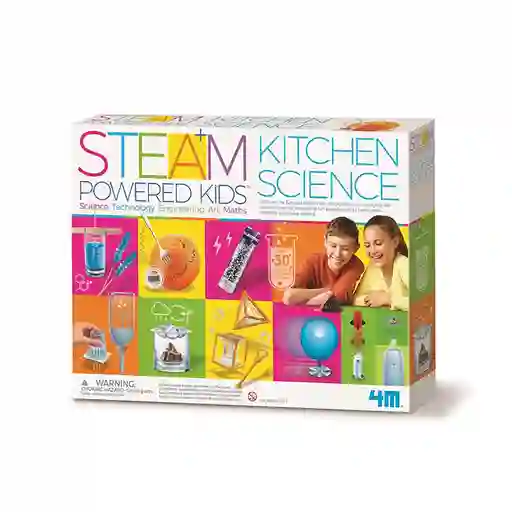 4M Juguete Steam Deluxe Kitchen Science Ciencia de la Cocina