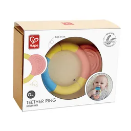 Hape Mordedor de Anillos E0026 Teether Ring