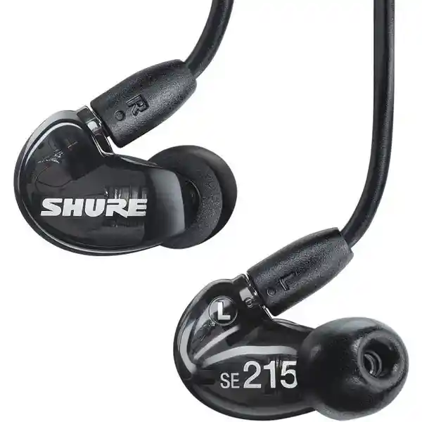 Shure Audífonos Se-215K Estudio In-Ear Se215 - Uni