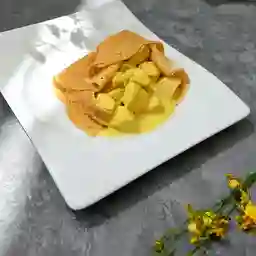 Crepes De Pollo Al Curry