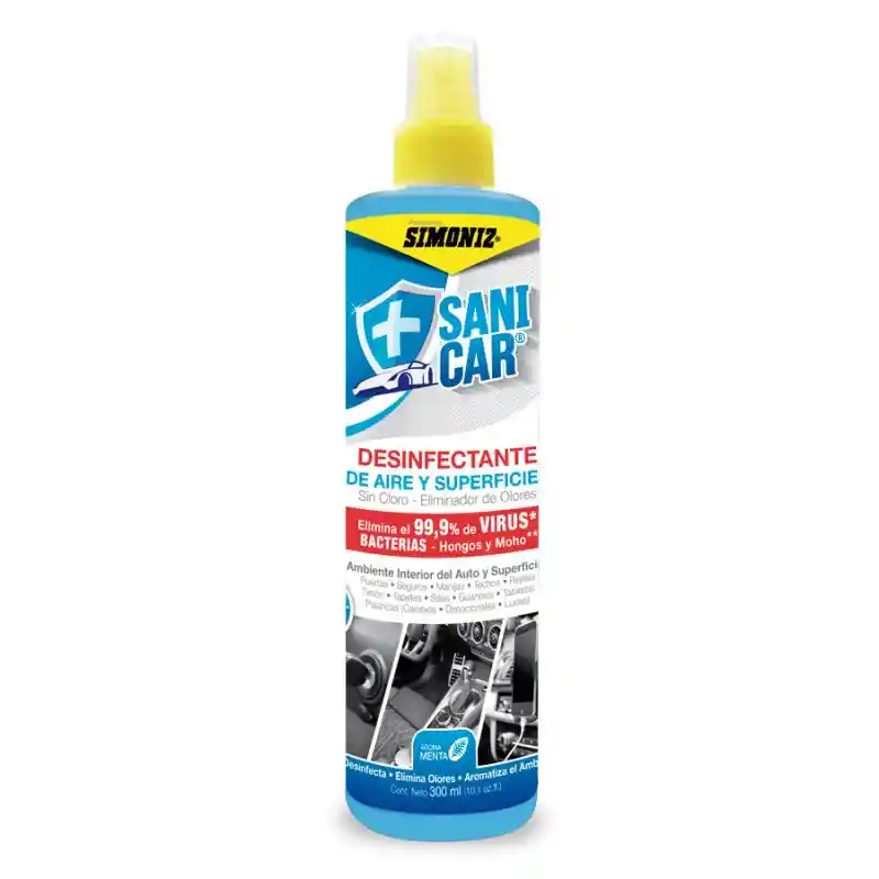 Simoniz Desinfectante Aire y Superficies 206603 300 mL