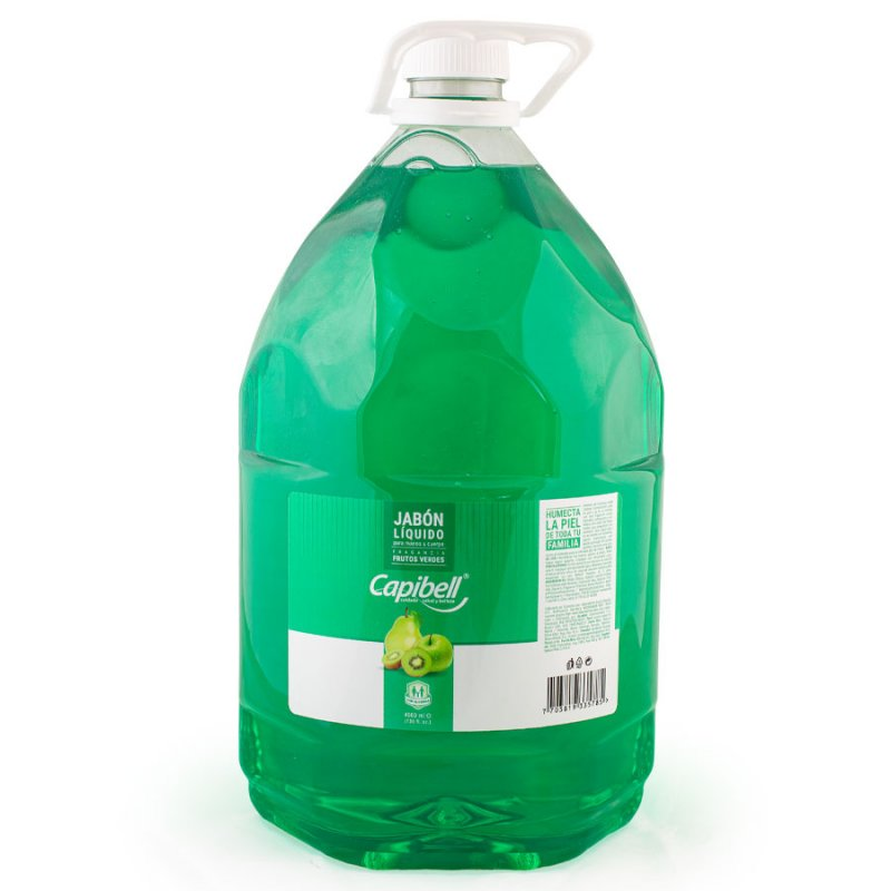 Jabón Líquido Ideal Para el Lavado de Manos y Cuerpo. Frutos Verdes. Garrafa. Sku 7703819335785
