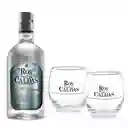 Ron Viejo Caldas Roble Blanco 12 + Vasos