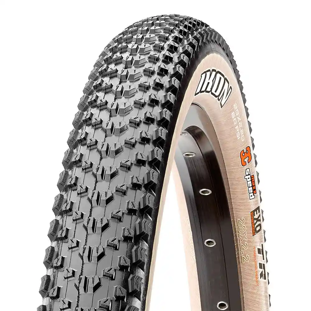  Maxxis Ikon Cubierta 27.5x2.2 Black Beige