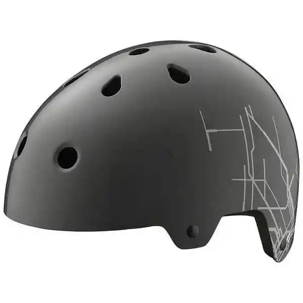 Giant Casco Niño Vault Gris