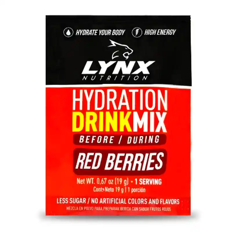 Lynx Bebida Hidratante Frutos Rojos