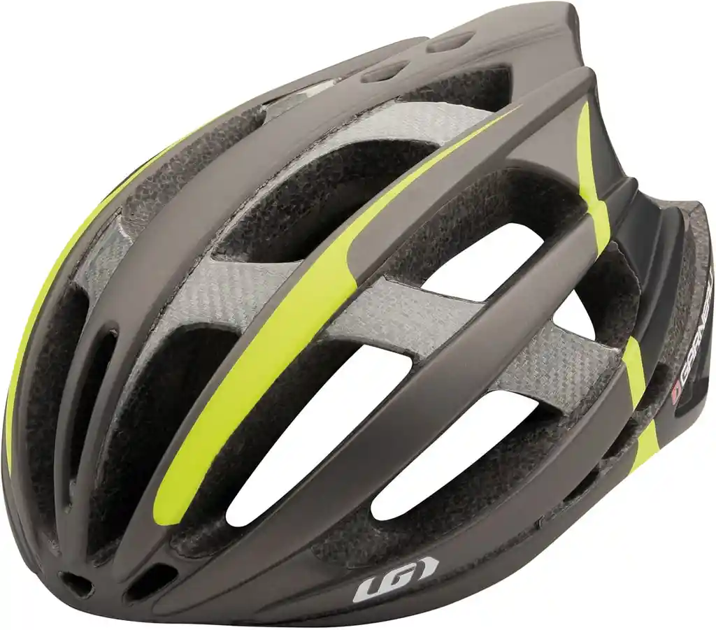 Garneau Casco Quartz II Negro/Amarillo