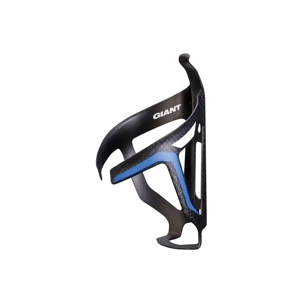 Giant Porta Caramañola Airway Carbono Negro/Azul