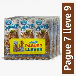Promoción Alpin Chocolate 7x9 caja 200ml