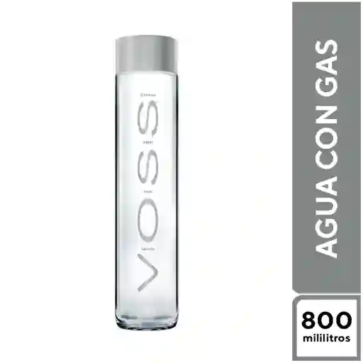 Voss Water Con Gas 800 ml