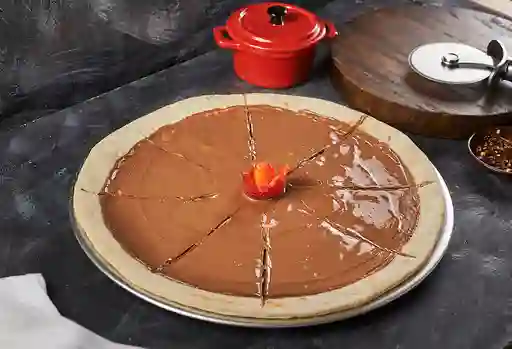 Pizza con Chocolate