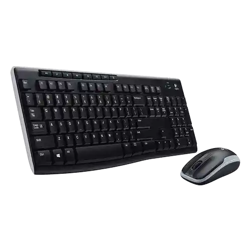 Logitech Combo Teclado Y Mouse Inlambrico Mk270