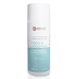 Bmarket Tratamiento Acondicionador Coco & Keratina 350 g