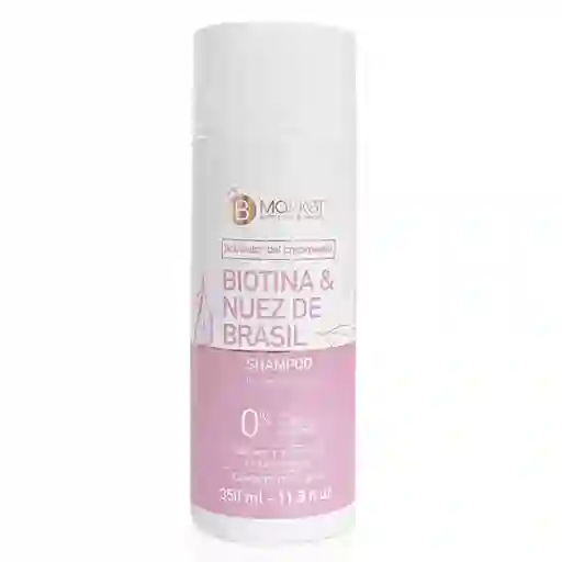 Bmarket Shampoo Biotina & Nuez de Brasil 350 mL