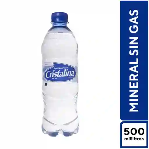 Cristalina Mineral Sin Gas 500 ml