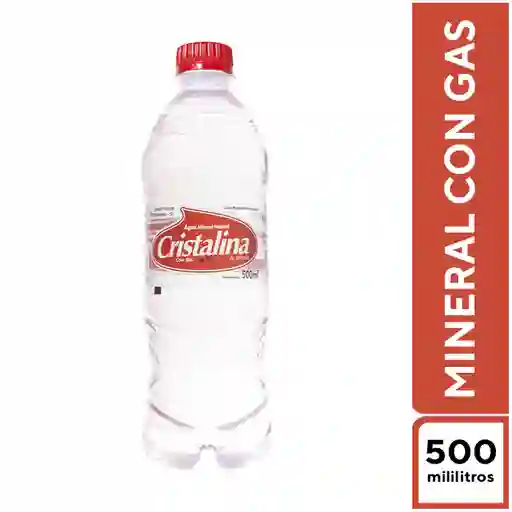 Cristalina Mineral con Gas 500 ml