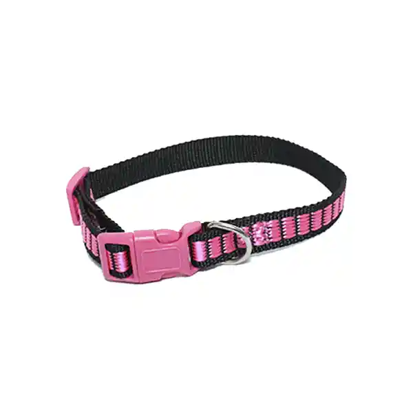 Shopping Colombia Collar Rosa Pequeño en Reata Para Perro y Gato