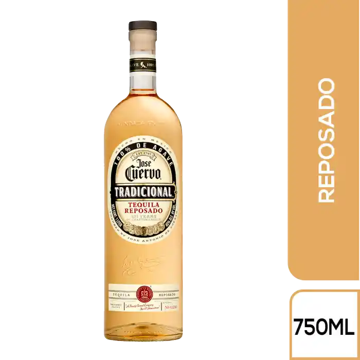 Tequila  JOSE CUERVO Tradicional Botella 750 Ml