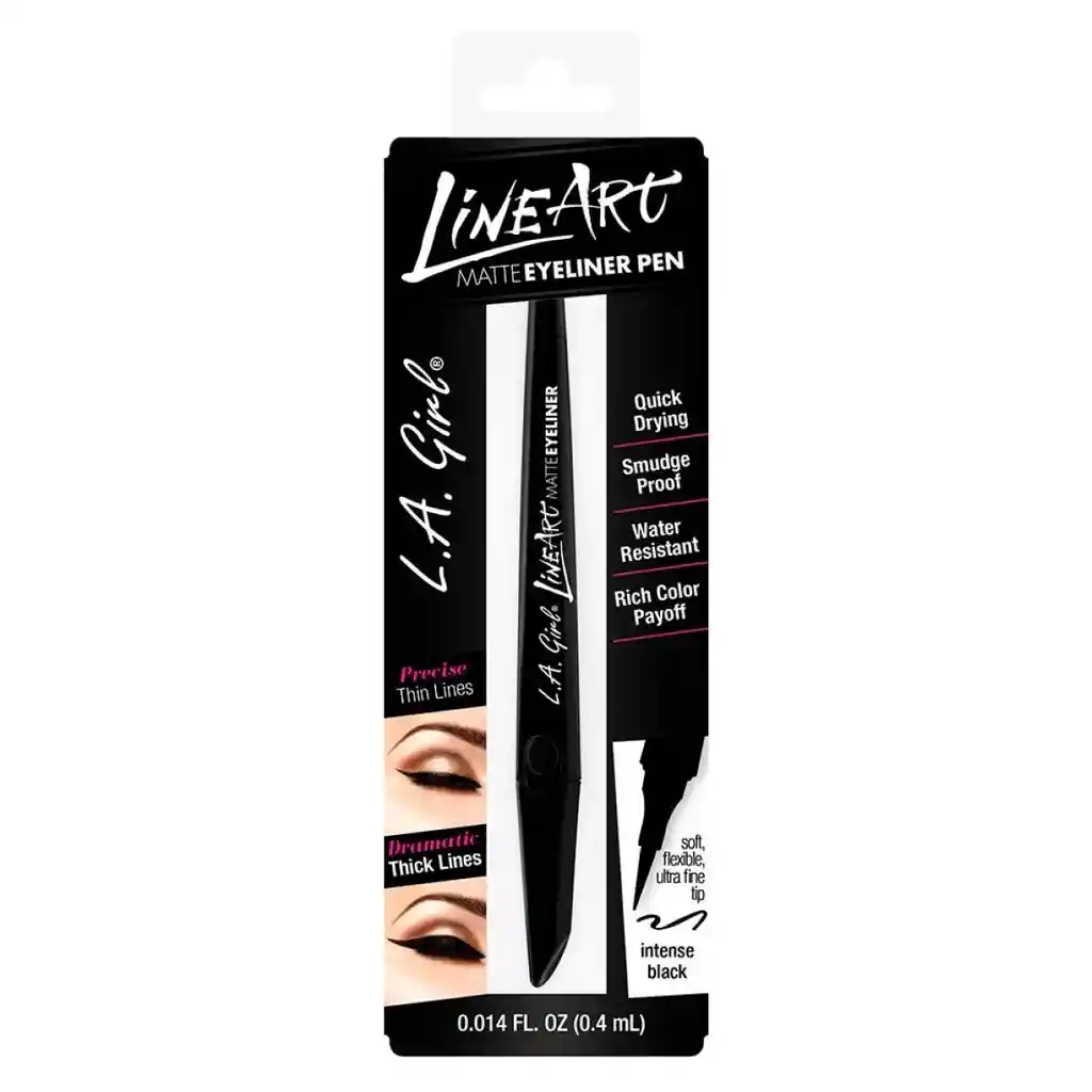 L.A. Girl Delineador Matte Ojos 1 ml