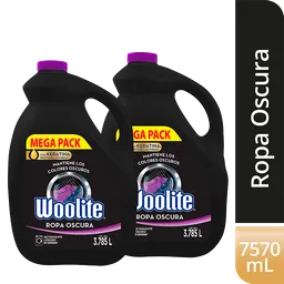 Woolite Detergente Liquido Ropa Oscura 3785Ml X 2