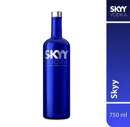 Skyy Vodka en Botella