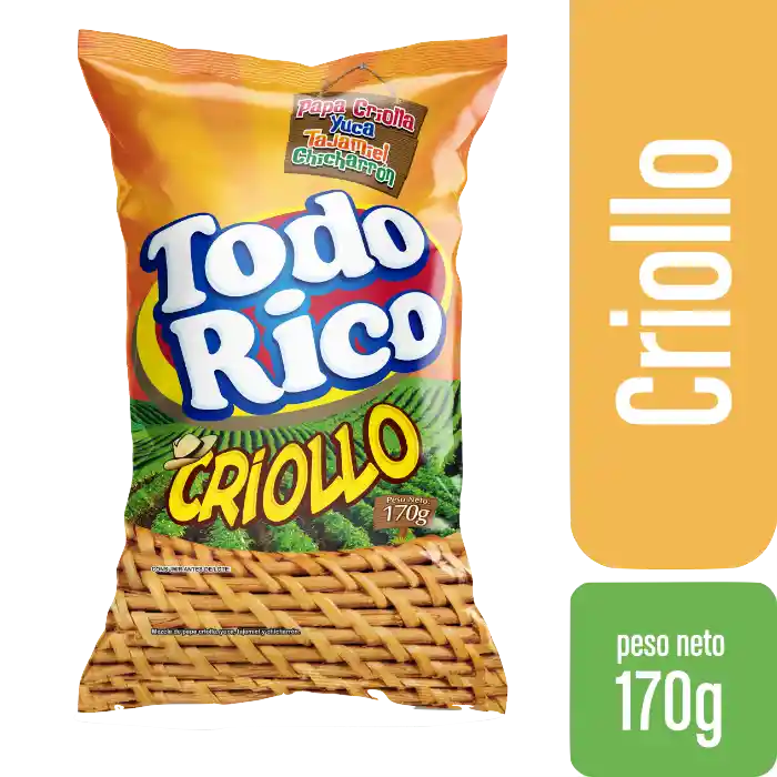 Todo Rico Mix de Snack Criollo 