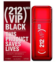 Carolina Herrera 212 Vip Black Red 100 Ml. Edp Para Hombre 100% Original