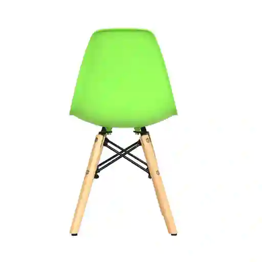 Ekonomodo Silla Eames Kids Verde