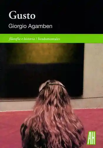 Gusto - Giorgio Agamben