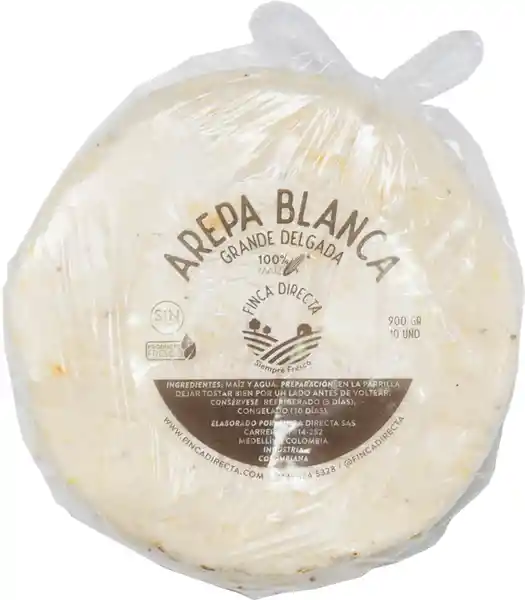 Arepa Blanca Delgada