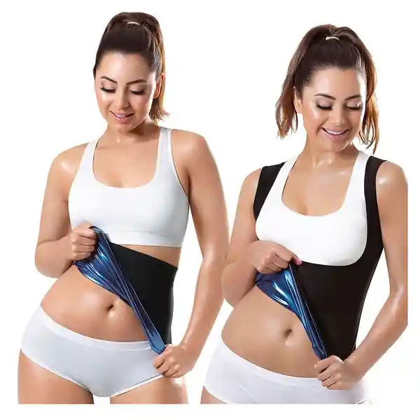 Thermo Shapers Combo: Cinturilla Dama + Chaleco Dama Osmotex