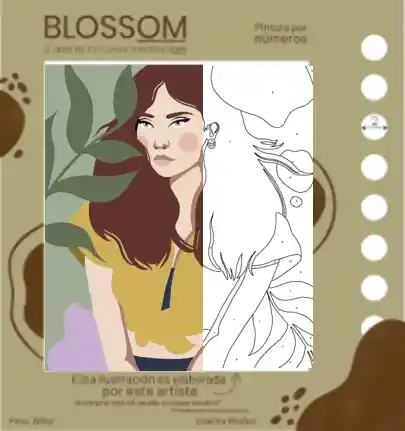 Soy Blososm Kit de Arte Laura Lotero Verde Raíz