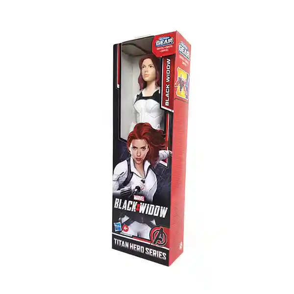 Black Widow Figura de Acción Titan Hero Serie Natasha Romanoff
