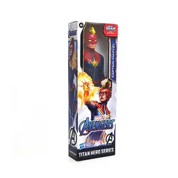 Marvel Figura de Acción Captain Marvel Titan Hero Series