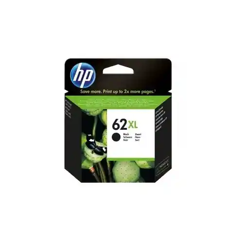 Hp Cartucho Original 62Xl Negro