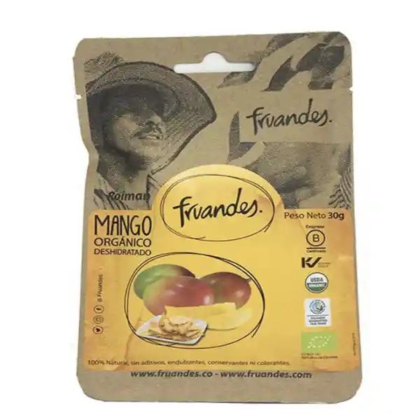 Fruandes Mango Deshidratado 30 g