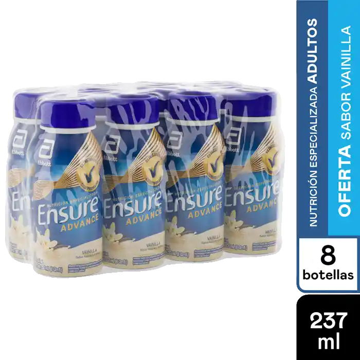 Oferta Ensure Advance Rpb Vainilla paga 6 lleva 8 237