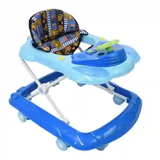 Genérico Caminador Andadera Para Bebes Buggy Luces Sonido Azul