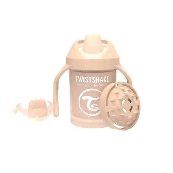 Twistshake Vaso Entrenador Mini Cup 7oz 230 mL 4m+ 9 Beige