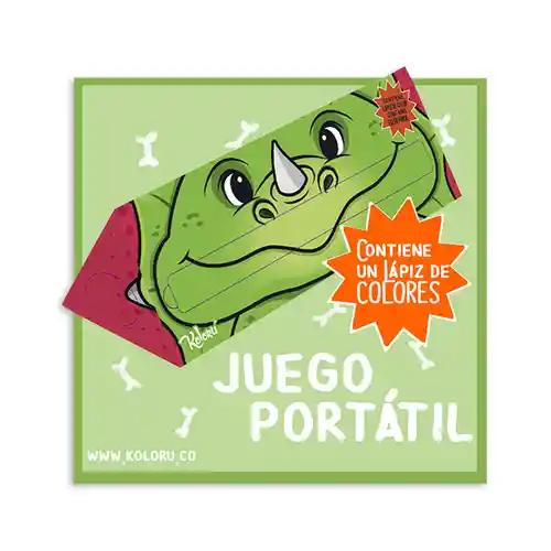 Kolorú Juego Portátil Jurásico