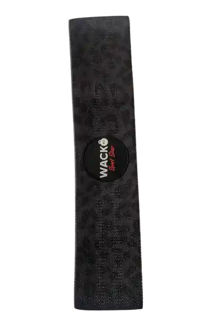 Wacko Sport Shop Banda de Tela Elástica Fuerte Leopardo Negro