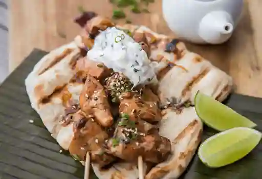 Yakitoris de Pollo