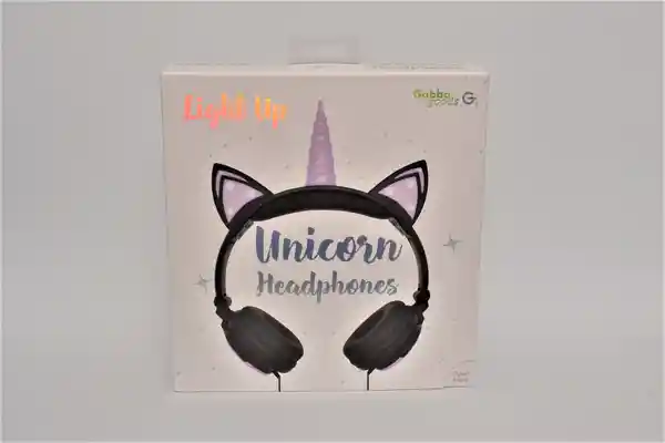 Gabba Goods Diadema Alámbrica Unicornio Negro