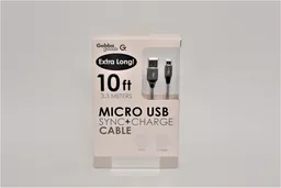 Gabba Goods Cable Micro Con Usb Color Plata