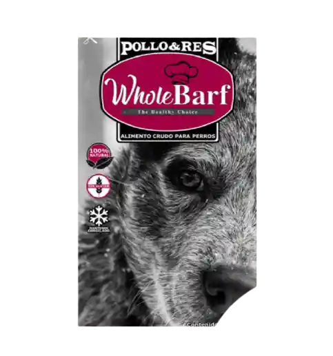 Whole Barf snacks Ternera Original 500 g X 25