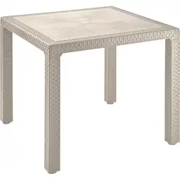 Rimax Mesa Eterna Apariencia Rattan Taupé