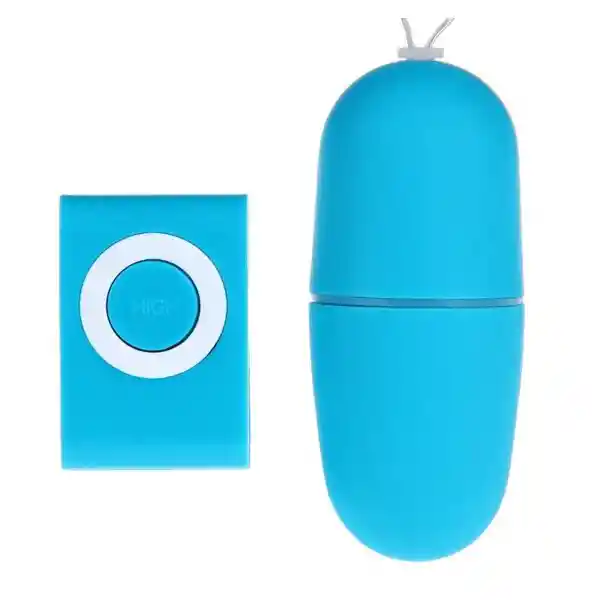 Genérico Vibrador Forma de Huevo Control Remoto Venus